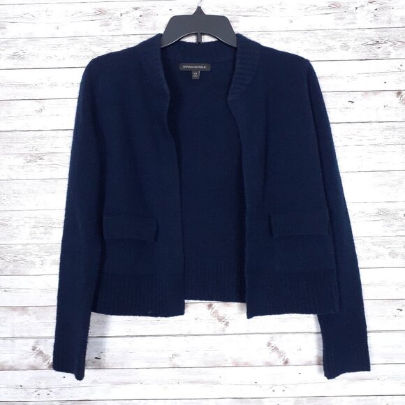 Banana Republic Sweaters - Banana Republic Womens Merino Wool Blend Cardigan Sweater XS Blue 867